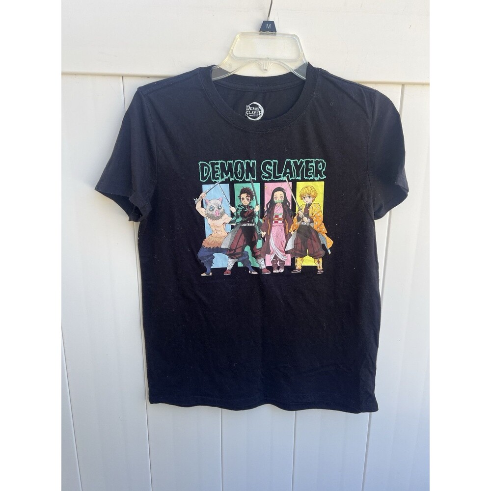 Anime Demon Slayer T-shirt Short Sleeve Womens XS